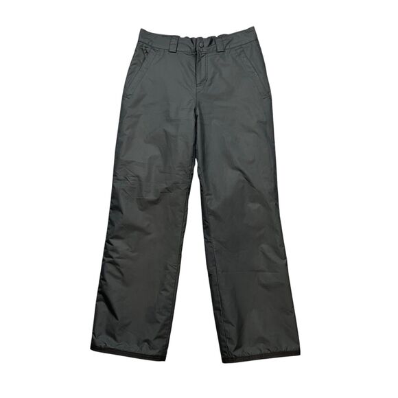 Obermeyer Pants Women 10 Black Lined Keystone Insulated Ski Snowboarding Pockets - Picture 1 of 15